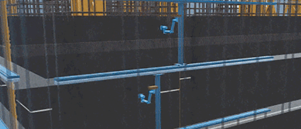 米兰·(milan)中国协作机器人:中建四局模板作业机器人